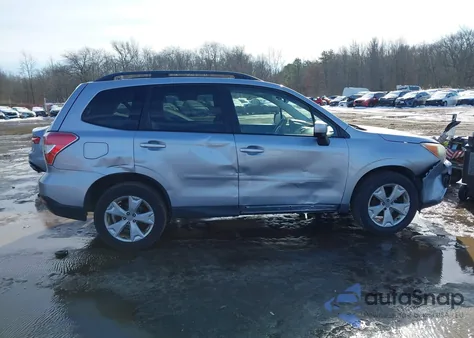 2014 Subaru Forester 2.5I Premium из США, поврежденный, VIN JF2SJAEC0EH523897